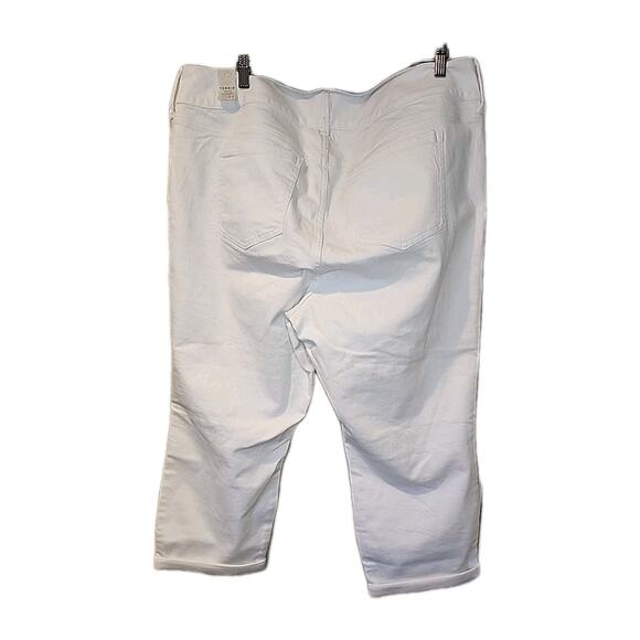 Torrid Jegging Crop Jeans Size 22 White NWT - Picture 6 of 8